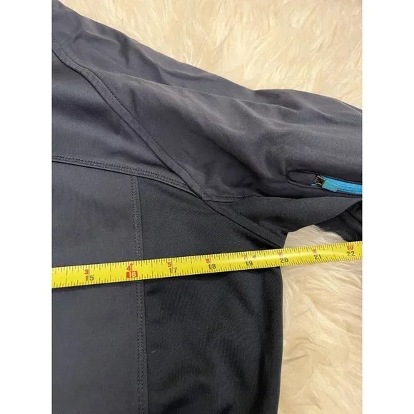 ATHLETA GREY DIPSEA WATER RESISTANT RUNNING SPORTS ATHLETIC JACKET WOMENS M - Picture 7 of 8